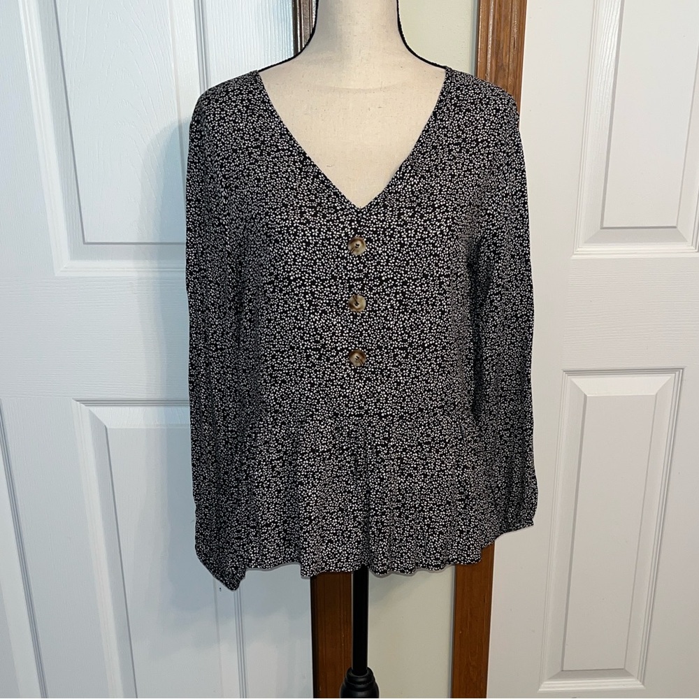 Women’s Floral Long Sleeve Blouse